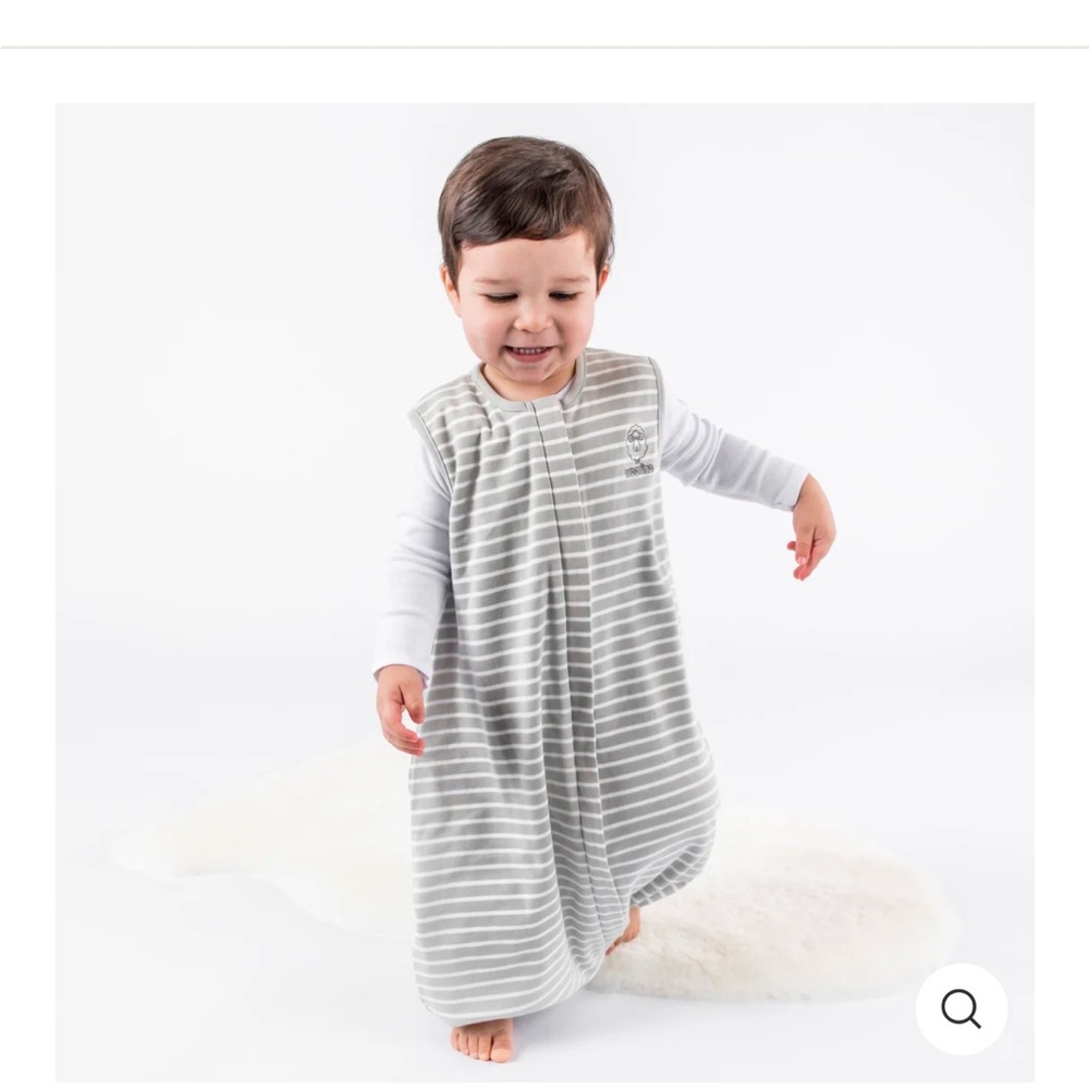 Woolino 4 Season® Baby Sleep Bag with Feet, Merino Wool & Organic Cotton 3T-4T
